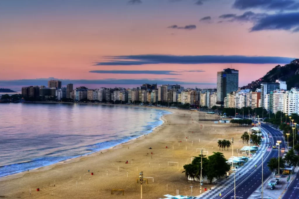 Imagem da Praia de Copacabana